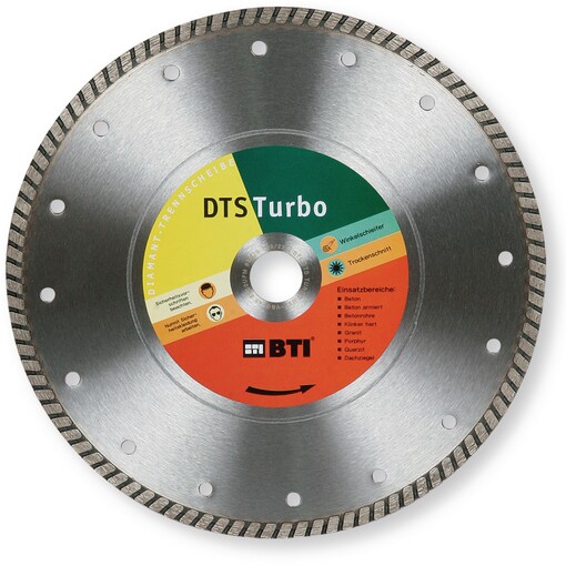 Disco de diamante turbo